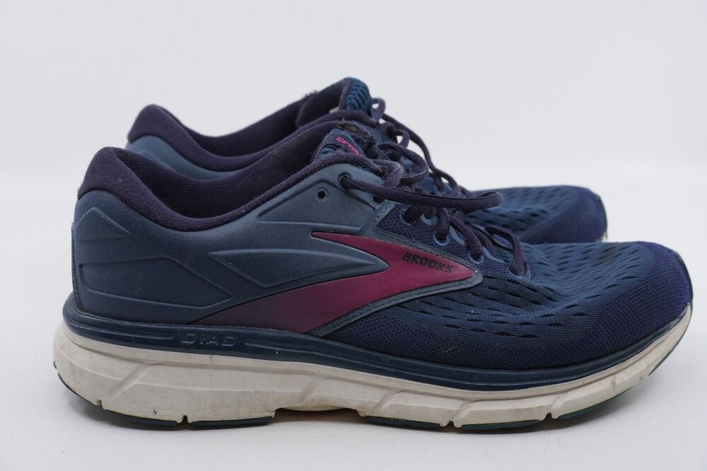 Brooks Dyad 11 Womens Size 11 Tennis Running Walking Blue Beetroot Shoes
